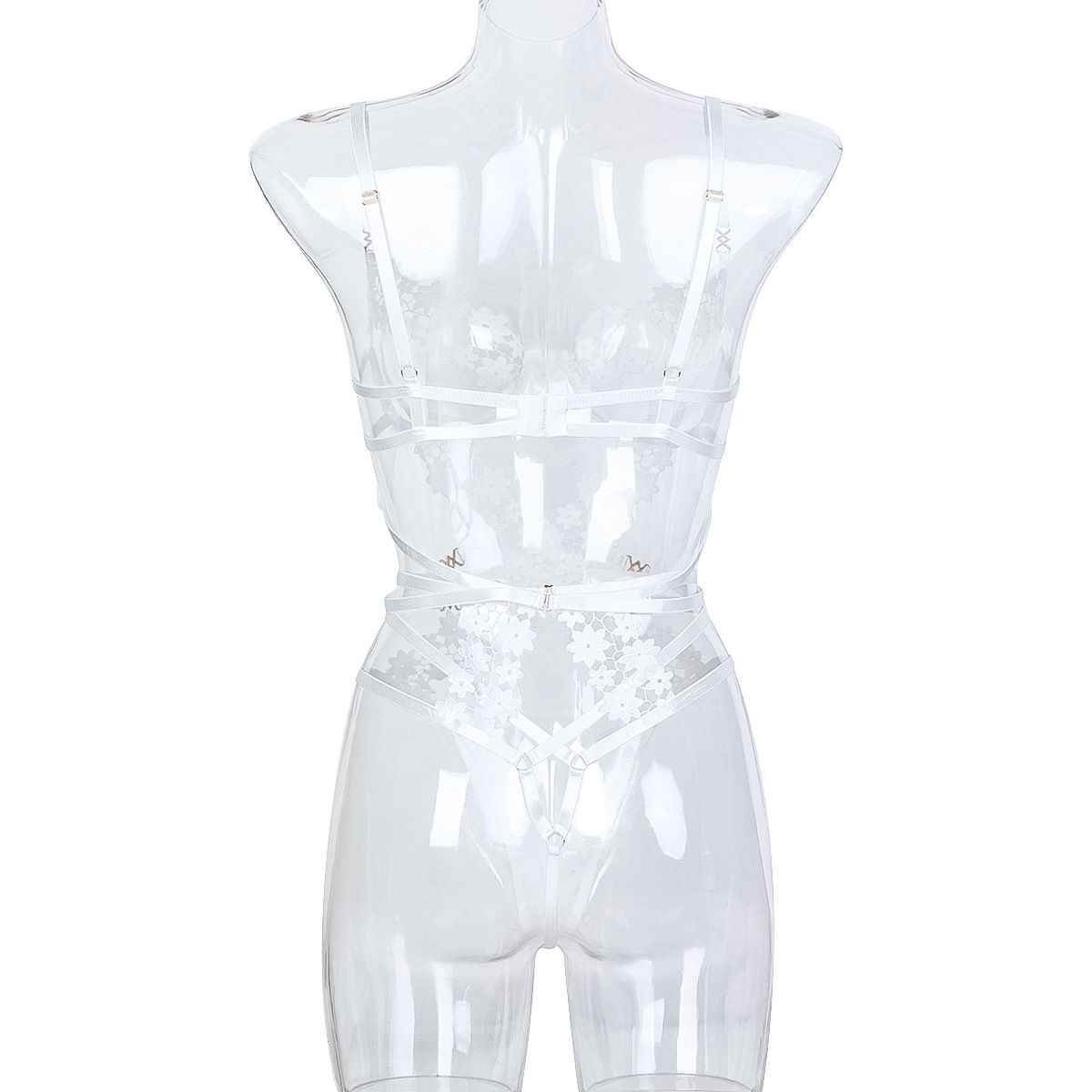 Whispers Of Love Crotchless Bodysuit