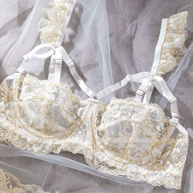 Be Mine Tulle Riffle White 5-Piece Set