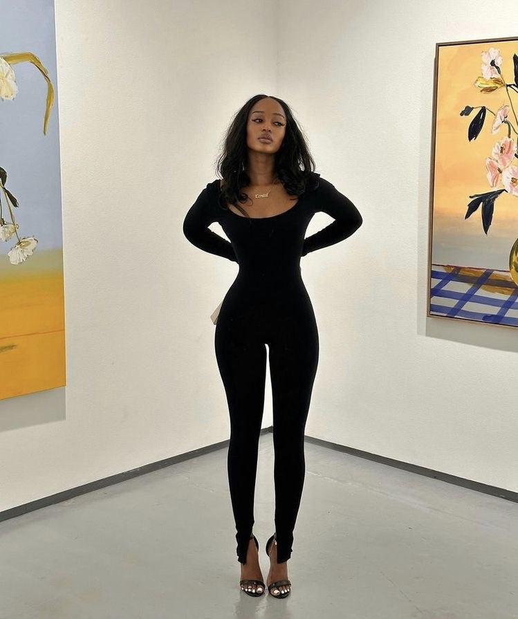 Open Back Vogue Full Body Sexy Jumpsuit