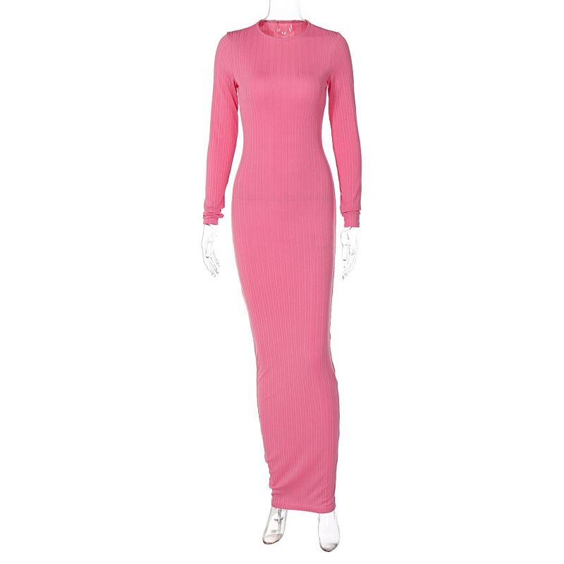 Blossom Print Bodycon Sexy Maxi Dress