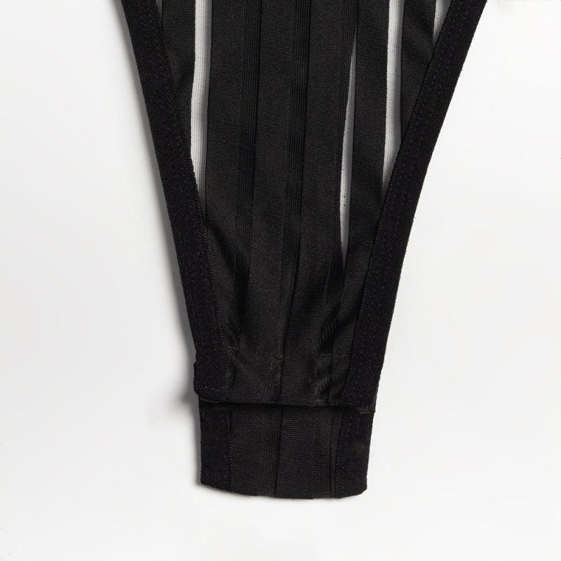 A Dime Piece Garters Glove Black Bodysuit - Expressive Boutique