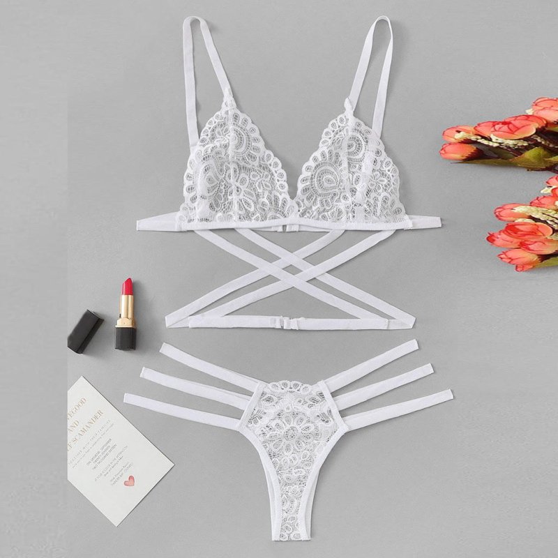 Criss-Cross Lingerie Set - Expressive Boutique