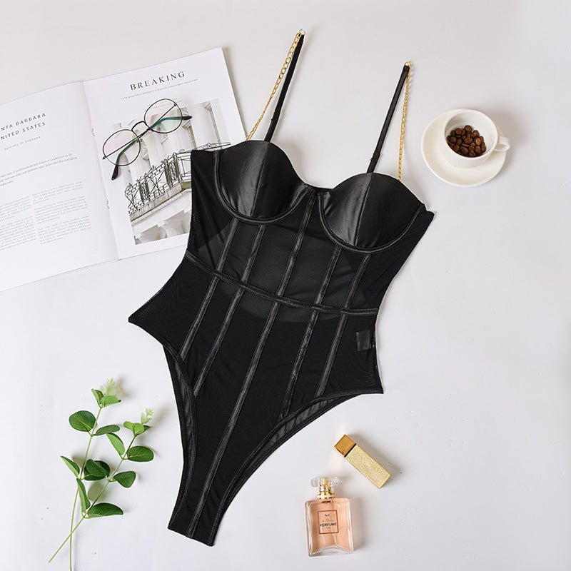 Love Crafted Elegant Bodysuit - Expressive Boutique