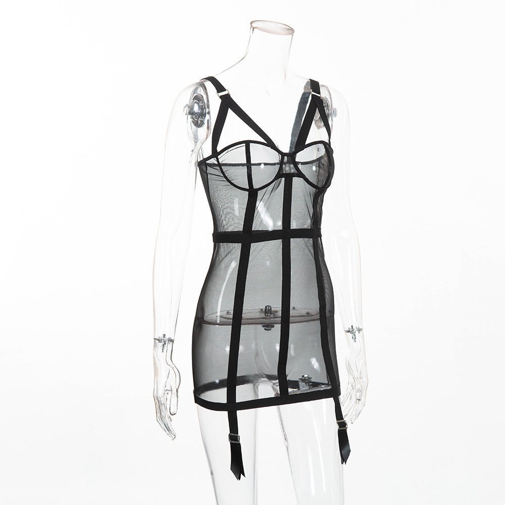 Mind On Your Body Lingerie Dress Set - Expressive Boutique