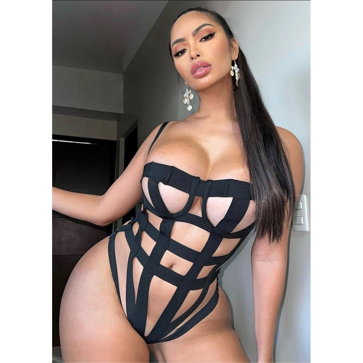 All Over Me Sexy Bodysuit - Expressive Boutique